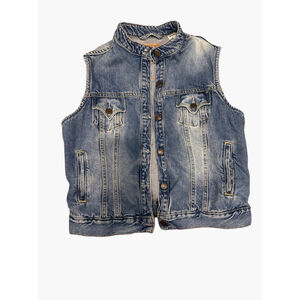 Ladies vintage Levi Denim Vest misses xl